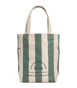Harrods Harrods Jute Striped Logo Shopper Tote Bag- Buy online at McGrocer