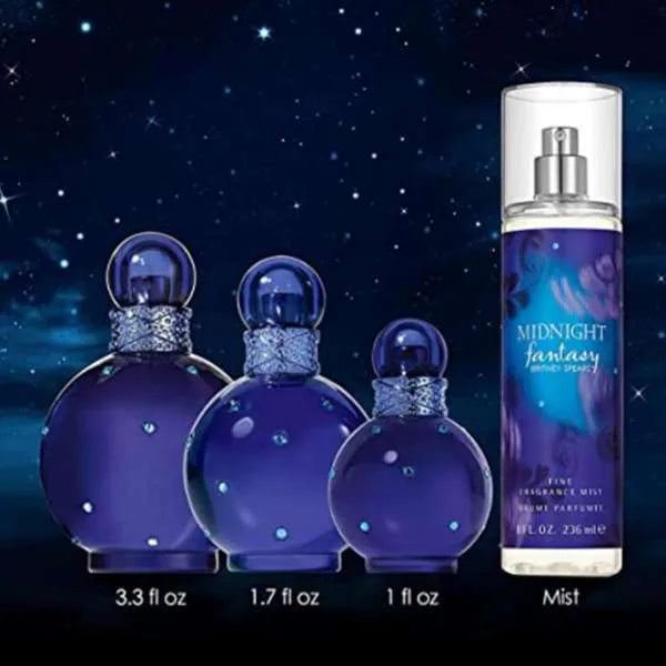 Britney Spears Midnight Fantasy Body Mist 236ml - British product