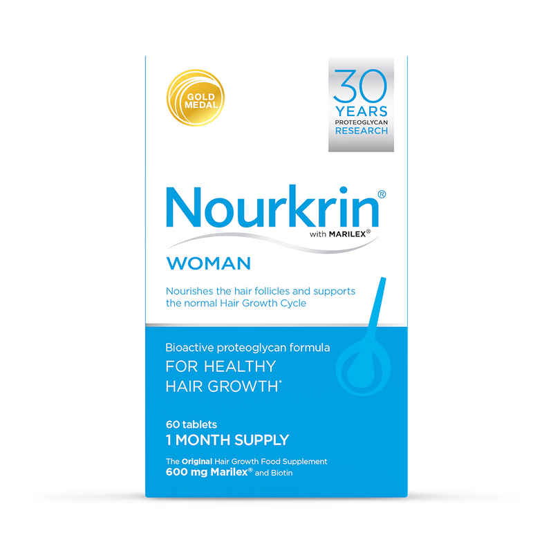 Nourkrin Woman Hair Nutrition 60 Tablets, imported from the UK