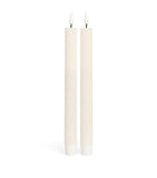 Deluxe Homeart Wax LED Dinner Candles Set of 2 - British product