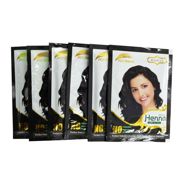 Hair Colour Powder Black Herbal Henna, UK version