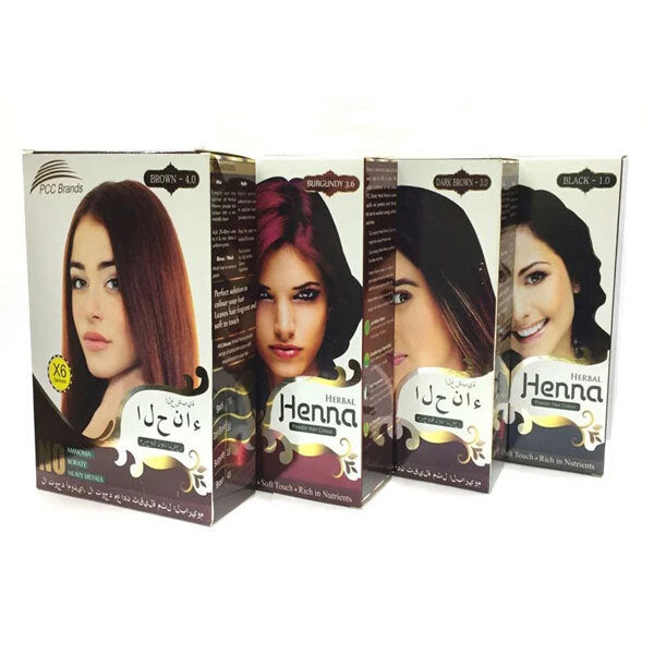 Hair Colour Powder Black Herbal Henna, UK version