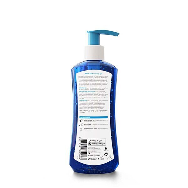 Calypso Sun after sun cooling effect gel 250ml - British product