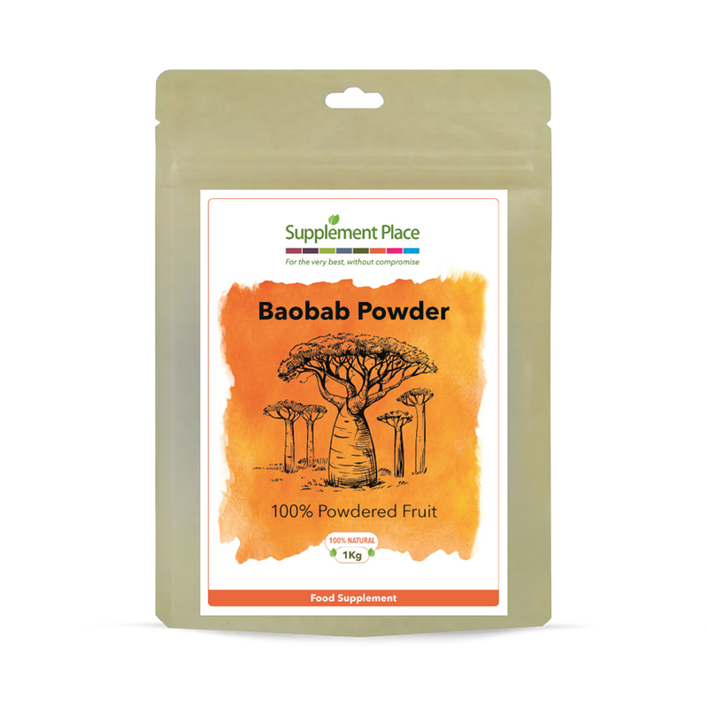 Supplement Place organic baobab powder 1kg - British product