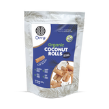 Holland & Barrett OORG Organic Coconut Rolls Original Coconut Snack Rolls 100g- Buy online at McGrocer