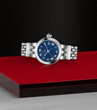 TUDOR Clair de Rose watch 26mm blue dial (British brand)