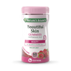 Raspberry Flavour Vegan Gummies for Skin, Hair & Nails 60 Pack