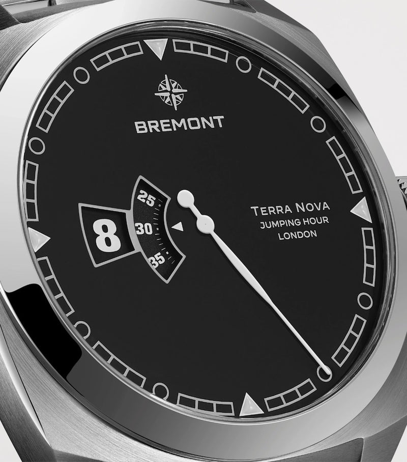 Bremont Jumping Hour Terra Nova watch 40.5mm, imported from the UK