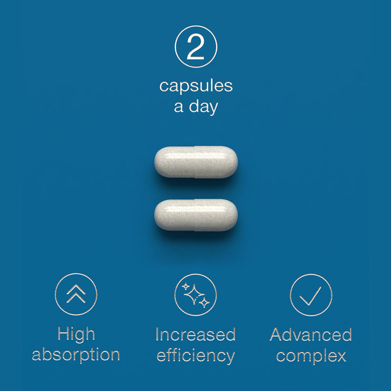 SuperSelf Magnesium Glycinate supplement 120 capsules - British product