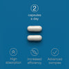 SuperSelf Magnesium Glycinate supplement 120 capsules - British product