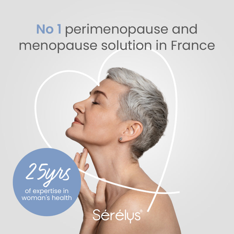 Sérélys MENO perimenopause and menopause supplement 60 capsules, UK version