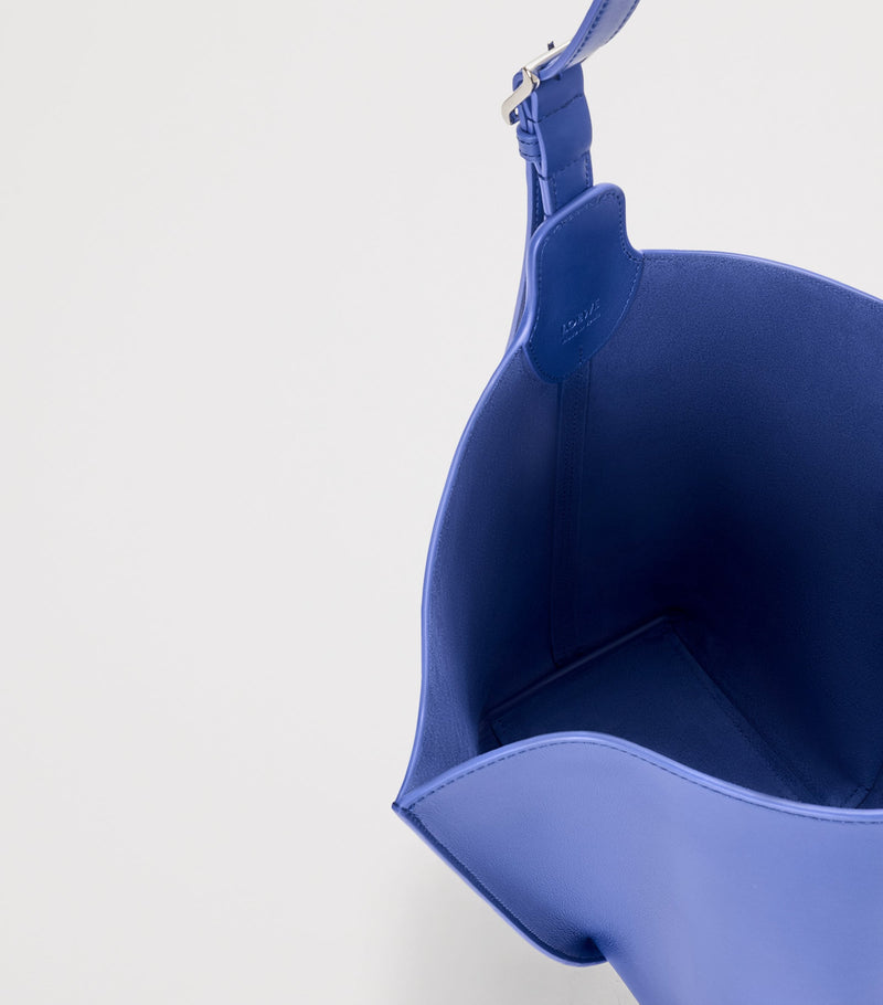 LOEWE medium leather Bilbao bucket bag, imported from the UK