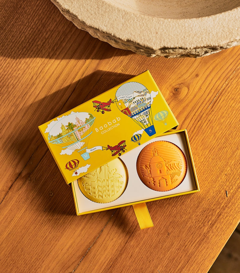Baobab Collection soap gift set Miami Saint-Tropez 300g (British brand)