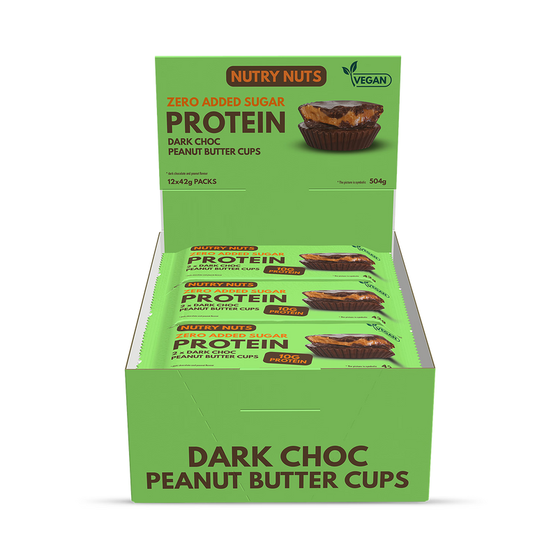 Nutry Nuts vegan peanut butter cups 2x21g (British brand)
