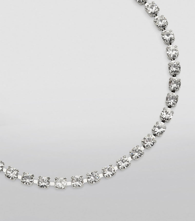 Jimmy Choo Saeda crystal anklet 24cm - British product