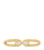 Boucheron Serpent Bohème yellow gold diamond brooch, imported from the UK