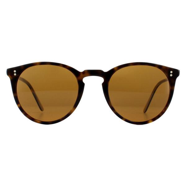 Oliver Peoples O'Malley horn brown sunglasses, UK version