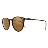 Oliver Peoples O'Malley horn brown sunglasses, UK version