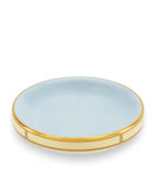 GINORI 1735 Celeste butter dish 10cm, UK version