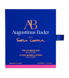 Augustinus Bader lip balm duo with clear and tinted balms - British product