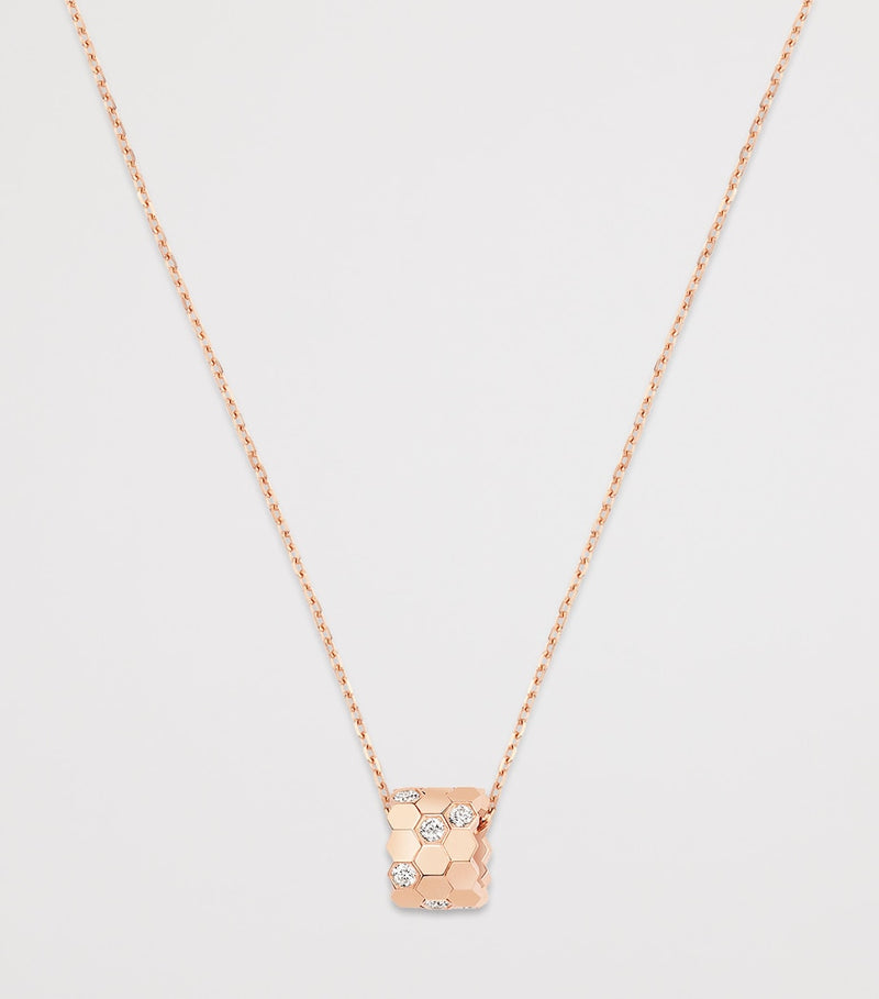 Chaumet Bee de Chaumet pendant necklace rose gold diamond - British product