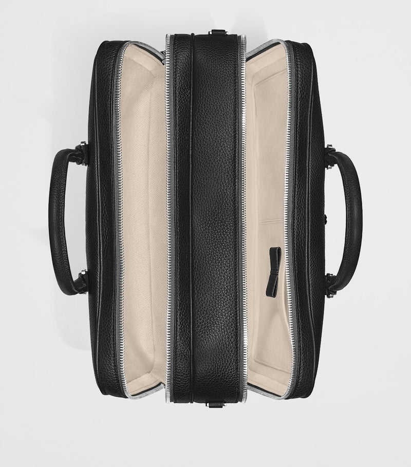 Montblanc large grained leather document case, imported from the UK