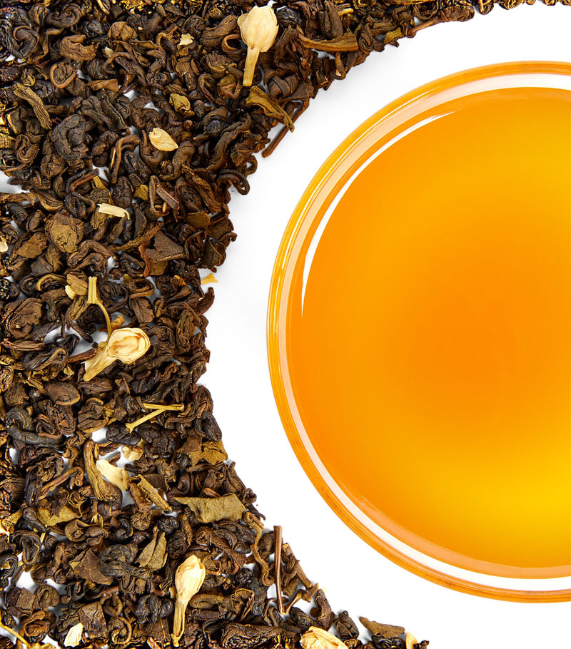 Harrods jasmine green loose leaf tea 125g, UK version