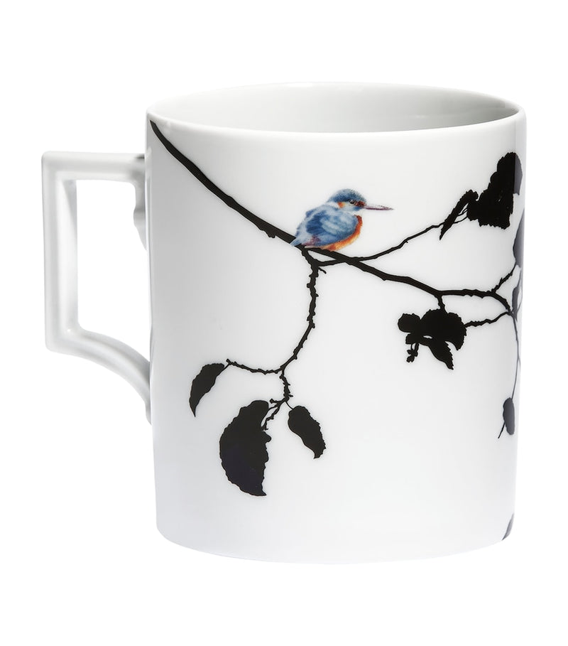Meissen Porcelain Kingfisher Mug 250ml, imported from the UK