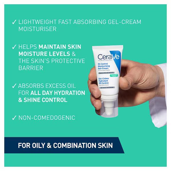 CeraVe Oil Control Gel Cream 52ml - British product