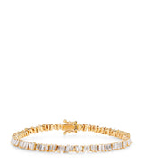Harrods Suzanne Kalan Rose Gold and Diamond Classic Tennis Bracelet- Buy online at McGrocer