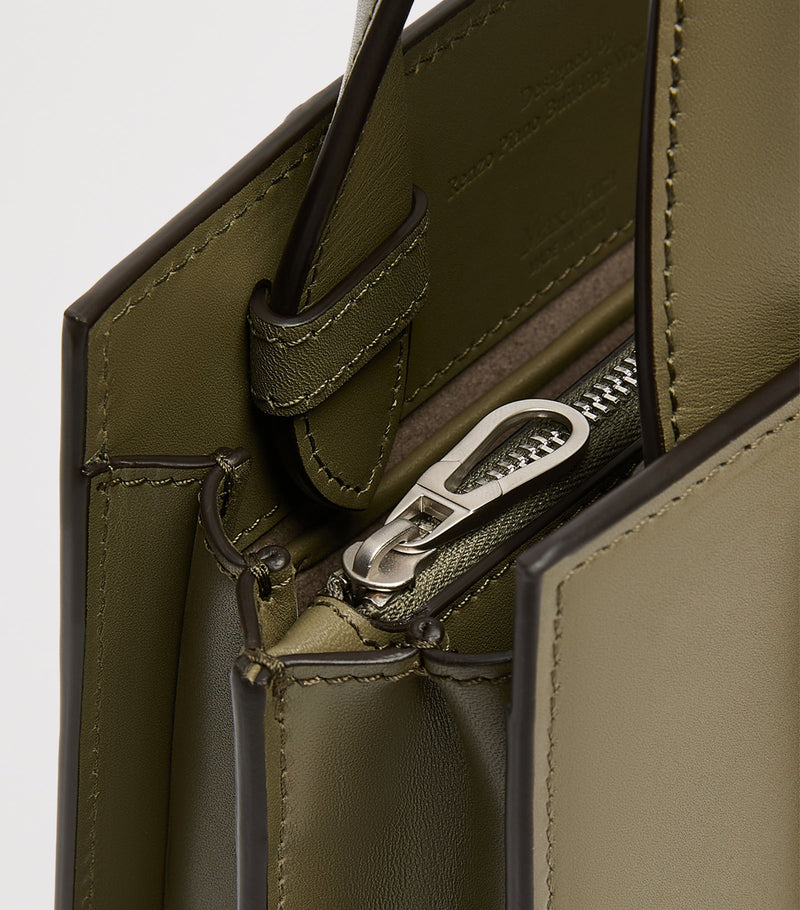 Max Mara Micro Whitney top-handle bag in calfskin (British brand)
