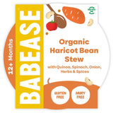 Babease Organic Haricot Bean Stew Baby Food Pot 12+months 200g - McGrocer