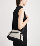 Issey Miyake Pleats Please bias pleats top-handle bag, imported from the UK