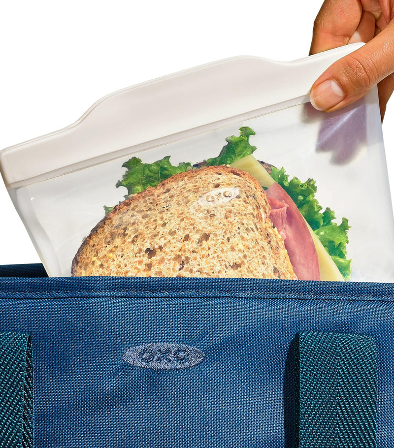 Oxo silicone reusable bag 1.8L, imported from the UK