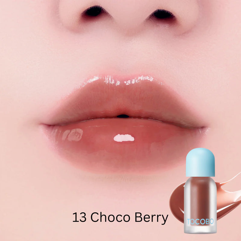 TOCOBO Juicy Berry Plumping Lip Oil Choco Berry, UK version