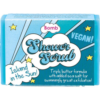 Bomb Cosmetics Shower Soap Scrub Island In The Sun Exfoliating Body Bar