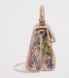 Valentino Garavani VSLING sequinned top-handle bag - British product