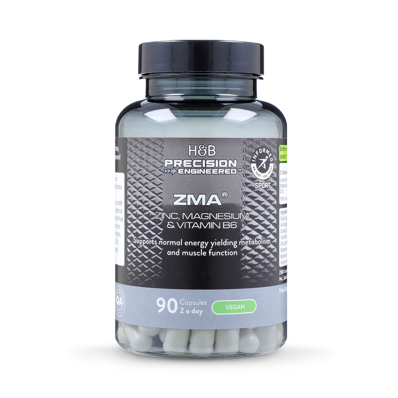 Precision Engineered ZMA 90 capsules, imported from the UK
