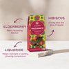 Aduna Radiance Superfood Hibiscus tea 15 tea bags, UK version
