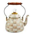 MacKenzie-Childs enamel tea kettle 1.89L, imported from the UK