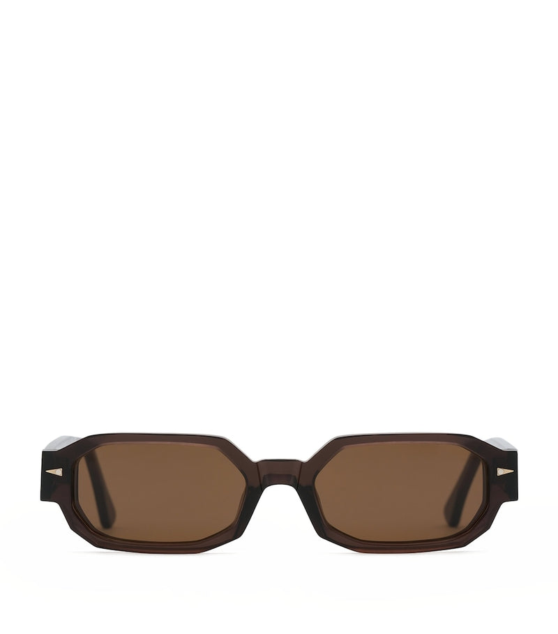 Ahlem Jules angular rectangle sunglasses, UK version