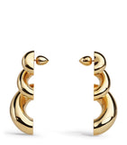 Alaïa Torsion Drop earrings, imported from the UK
