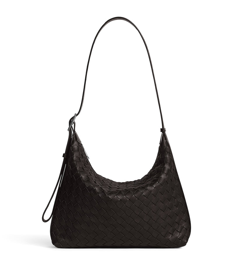 Bottega Veneta deerskin traveller cross-body bag, imported from the UK