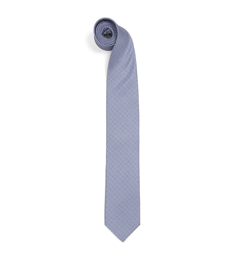 Eton silk jacquard tie 8cm (British brand)