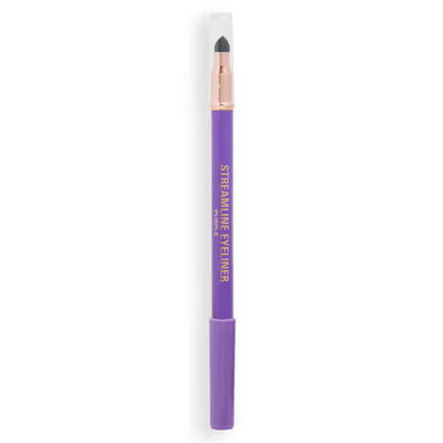 Superdrug Revolution Streamline Waterline Eyeliner Pencil Purple Eye Liner- Buy online at McGrocer
