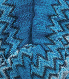 Missoni knot-front zigzag headband Italian accessory, imported from the UK