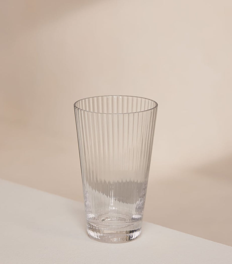 Soho Home fluted highball glasses set of 4 (British brand)