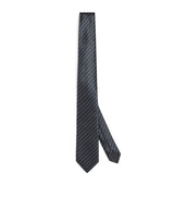 Harrods Giorgio Armani Silk Herringbone Tie 7cm- Buy online at McGrocer