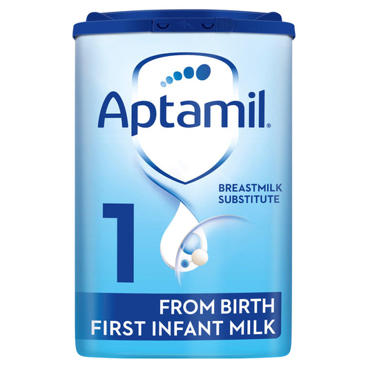 Aptamil 1 First Baby Milk Formula Powder From Birth 800g baby milk & drinks Sainsburys   