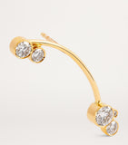 Sophie Bille Brahe Stellari Diamant single left earring, imported from the UK
